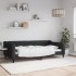 Sofá cama sin colchón tela negro 100x200