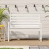 Banco de jardín madera maciza pino blanco 109x48x91,5