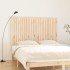 Cabecero de cama de pared madera maciza de pino 166x3x110