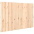 Cabecero de cama de pared madera maciza de pino 166x3x110