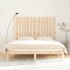 Cabecero de cama de pared madera maciza de pino 166x3x110