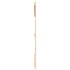 Cabecero de cama de pared madera maciza de pino 166x3x110