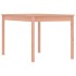 Mesa de jardín madera maciza abeto de Douglas 121x82,5x76