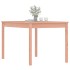 Mesa de jardín madera maciza abeto de Douglas 121x82,5x76