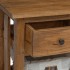 Aparador de madera maciza de caoba 100x30x50