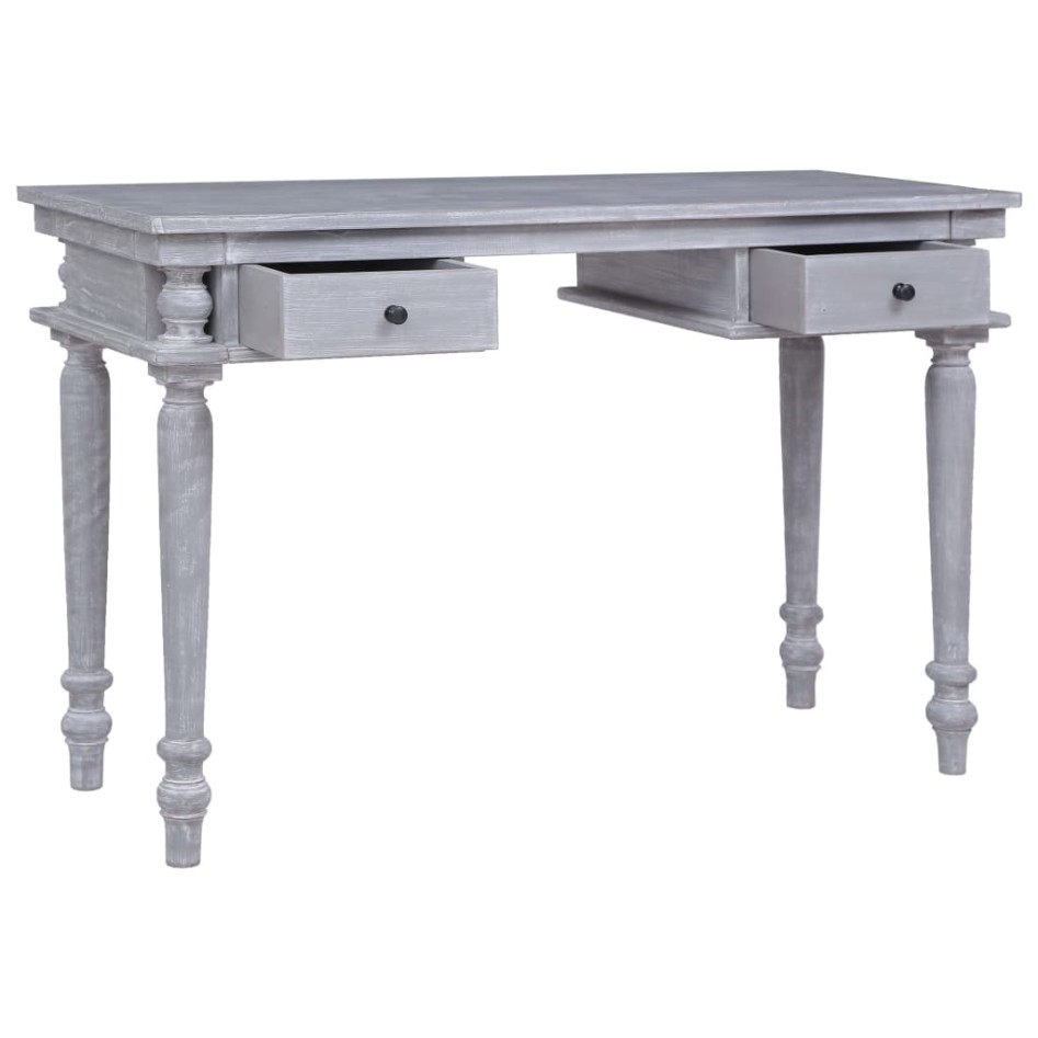 Escritorio de madera maciza de caoba 115x50x78