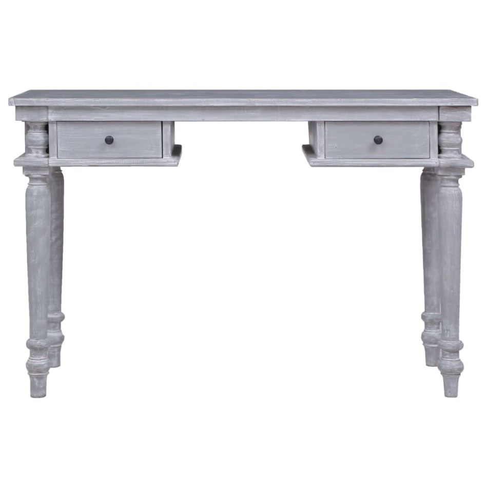 Escritorio de madera maciza de caoba 115x50x78