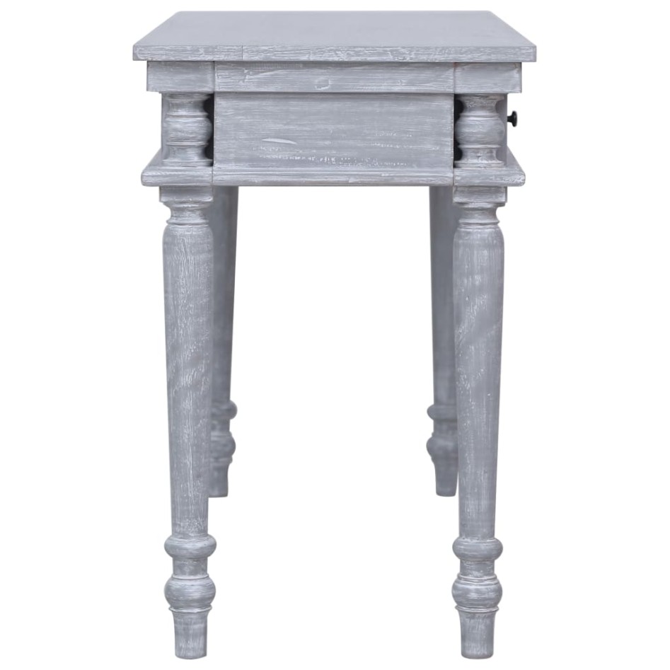 Escritorio de madera maciza de caoba 115x50x78