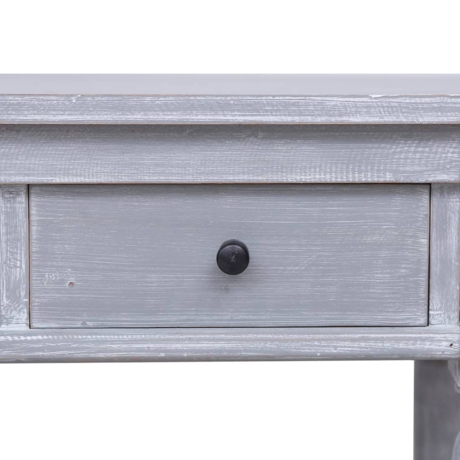 Escritorio de madera maciza de caoba 115x50x78