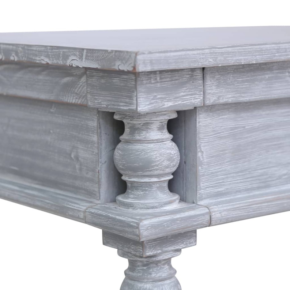 Escritorio de madera maciza de caoba 115x50x78