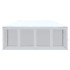 Carpa para fiestas plegable con paredes laterales blanca 3x6