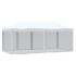 Carpa para fiestas plegable con paredes laterales blanca 3x6