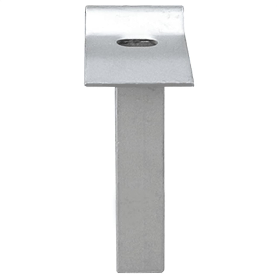 Puerta de malla de jardín acero galvanizado gris 289x100