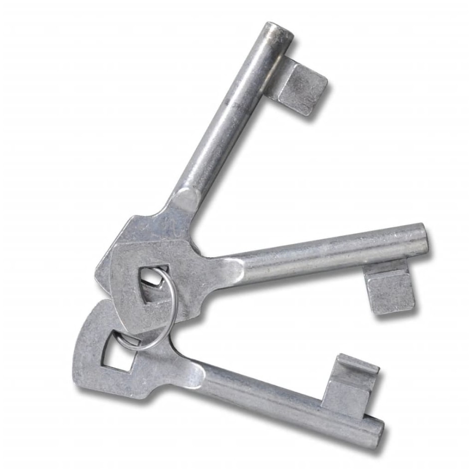 Puerta de malla de jardín acero galvanizado gris 289x100