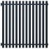 Panel de valla acero recubrimiento polvo antracita 170,5x170