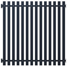 Panel de valla acero recubrimiento polvo antracita 170,5x170