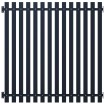 Panel de valla acero recubrimiento polvo antracita 170,5x170 cm
