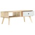 Mesa de centro de madera maciza de mango 90x50x40