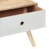 Mesa de centro de madera maciza de mango 90x50x40