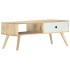 Mesa de centro de madera maciza de mango 90x50x40