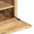 Banco zapatero madera de mango maciza 85x40x45