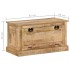 Banco zapatero madera de mango maciza 85x40x45
