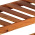 Aparador con 3 cajones madera maciza de acacia 110x30x80