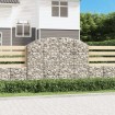 Cesta gaviones forma arco hierro galvanizado 200x30x140/160 cm