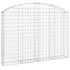 Cesta gaviones forma arco hierro galvanizado 200x30x140/160