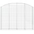 Cesta gaviones forma arco hierro galvanizado 200x30x140/160
