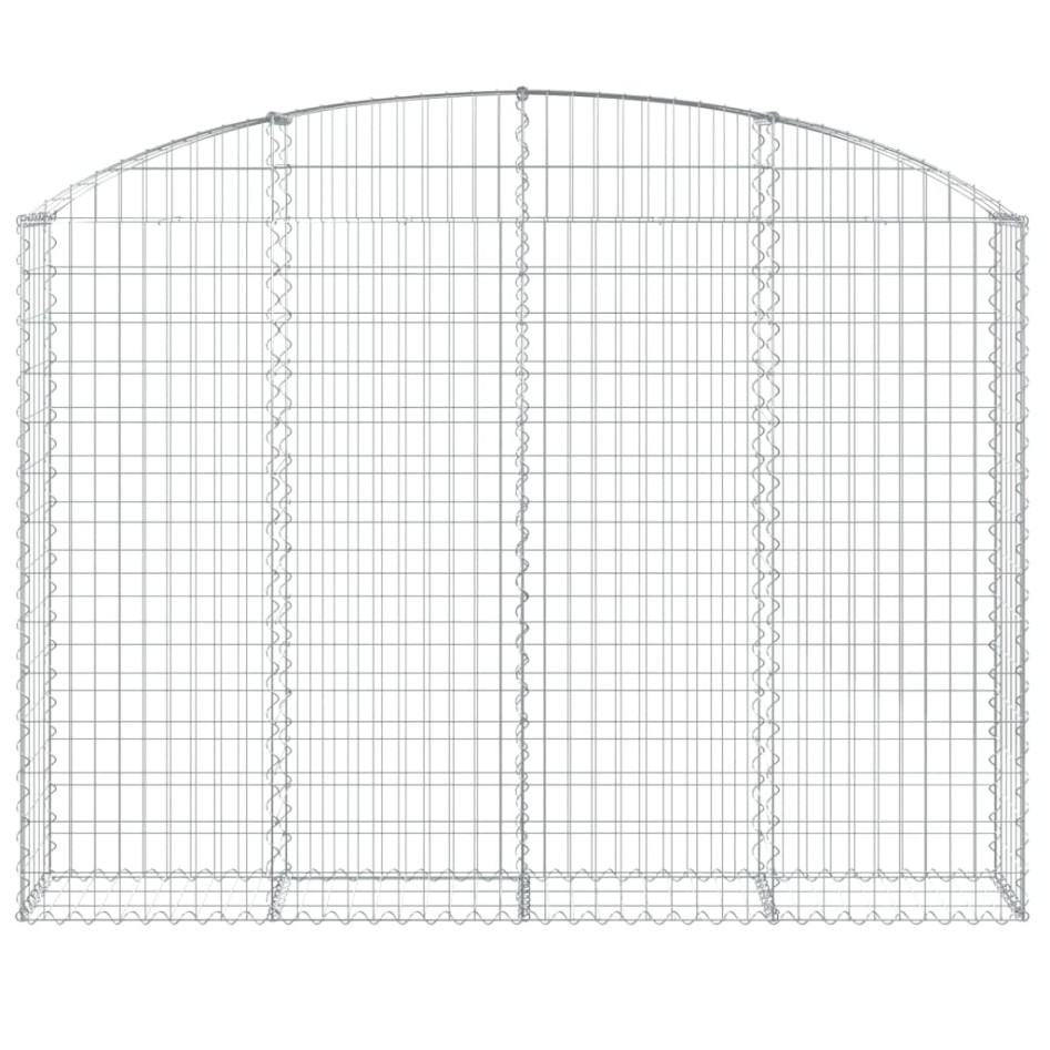 Cesta gaviones forma arco hierro galvanizado 200x30x140/160