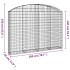 Cesta gaviones forma arco hierro galvanizado 200x30x140/160
