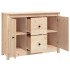 Aparador de madera maciza de pino 100x35x74