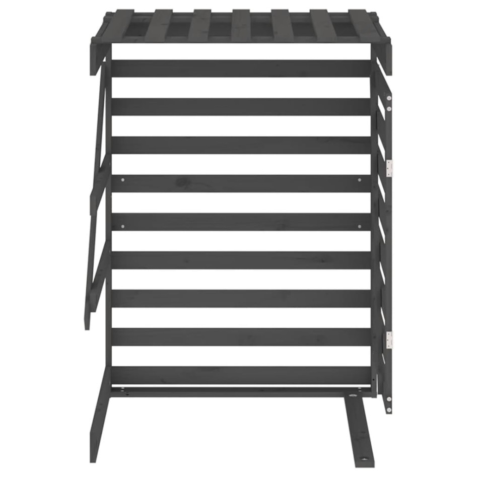 Extensión para cobertizo de cubos de basura madera de pino