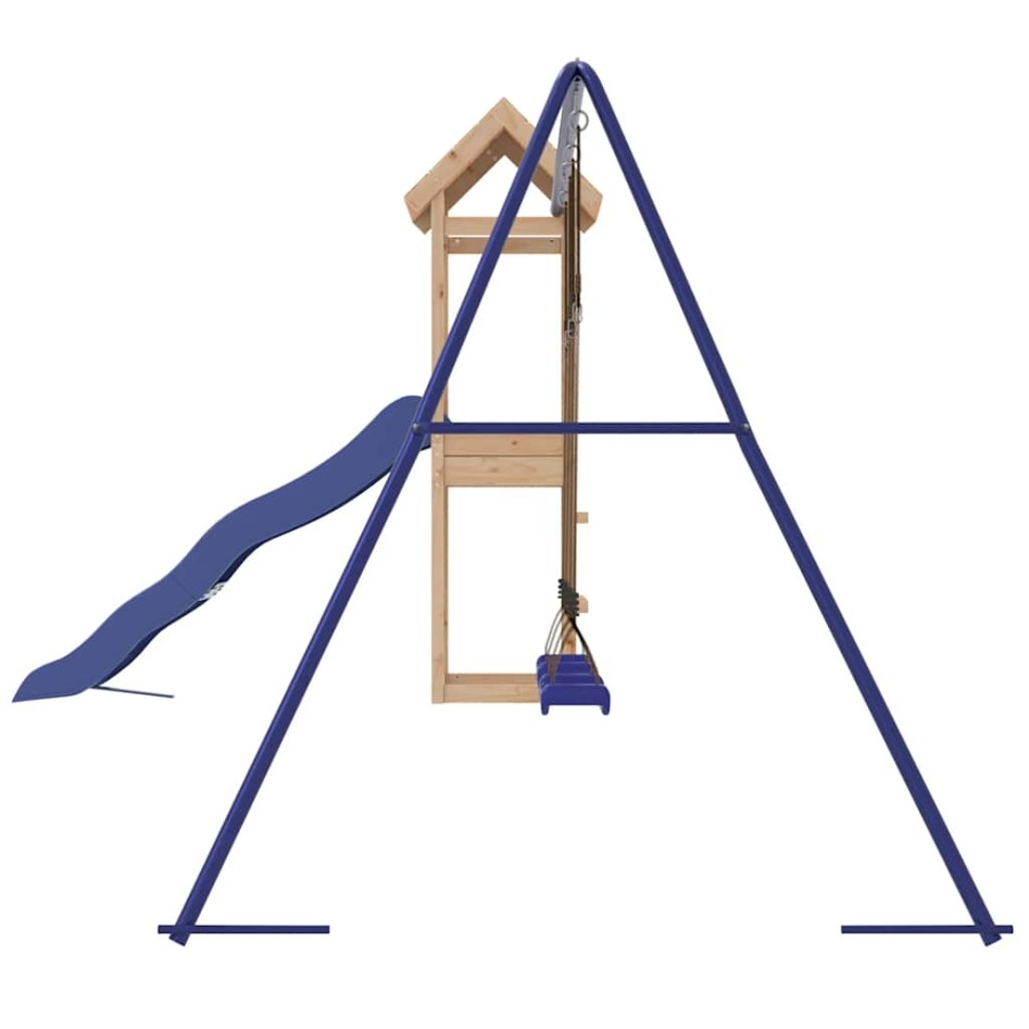 Parque infantil de exterior madera maciza de