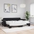 Sofá cama nido terciopelo negro 80x200