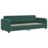 Sofá cama nido terciopelo verde oscuro 80x200