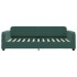 Sofá cama nido terciopelo verde oscuro 80x200