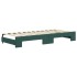 Sofá cama nido terciopelo verde oscuro 80x200