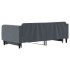 Sofá cama nido terciopelo gris oscuro 100x200
