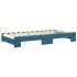 Sofá cama nido terciopelo azul 100x200