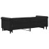Sofá cama nido terciopelo negro 80x200