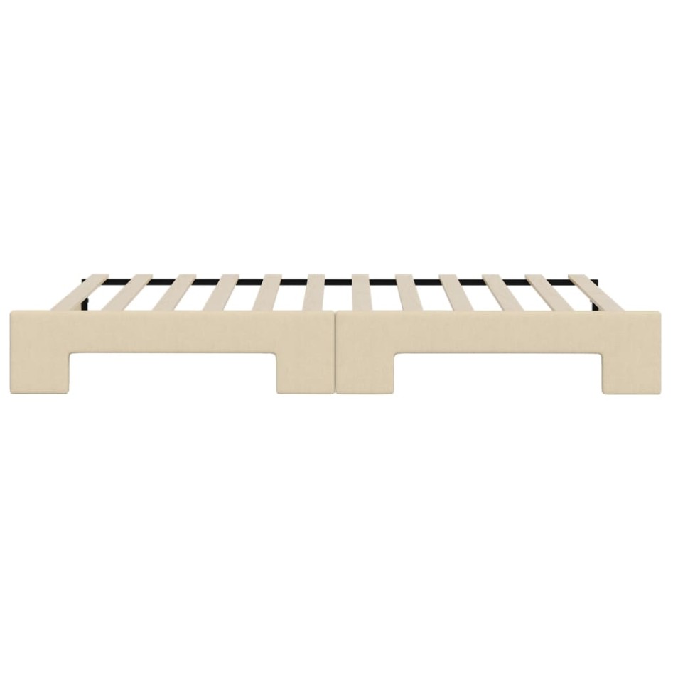 Sofá cama nido tela crema 80x200