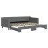 Sofá cama nido tela gris oscuro 90x200