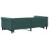 Sofá cama nido terciopelo verde oscuro 100x200