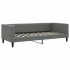 Sofá cama nido tela gris oscuro 90x200