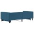 Sofá cama nido terciopelo azul 100x200
