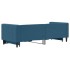 Sofá cama nido terciopelo azul 80x200