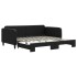 Sofá cama nido tela negro 100x200