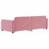 Sofá cama nido terciopelo rosa 90x200